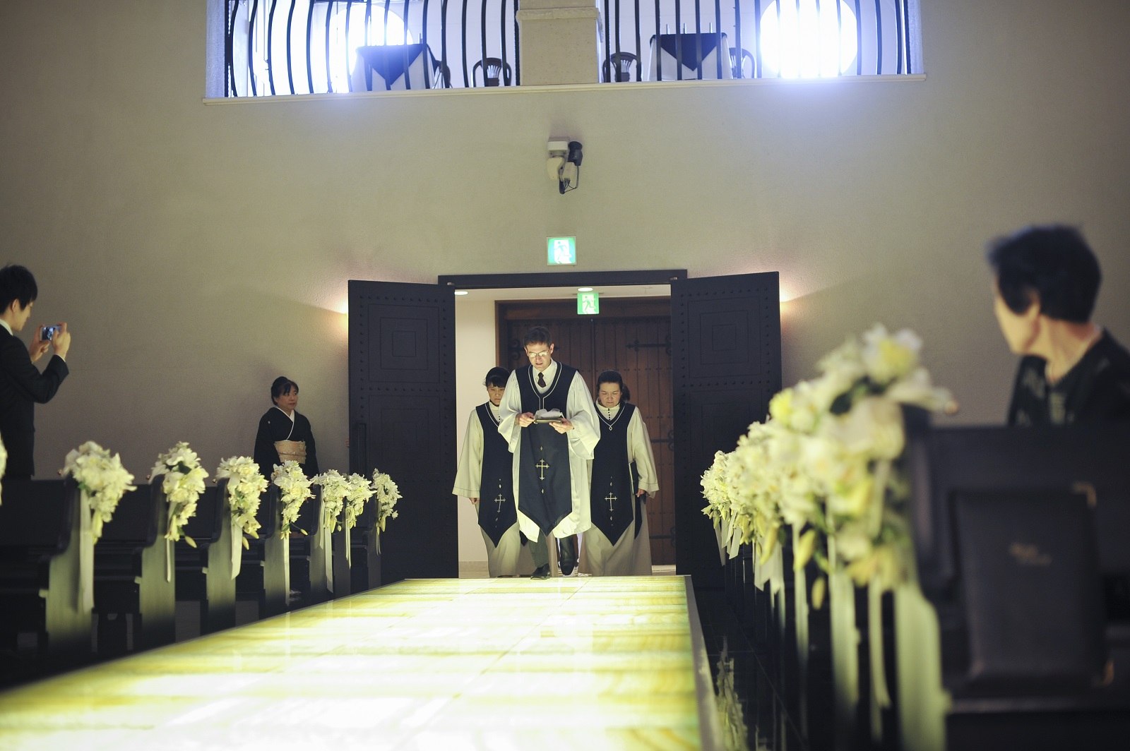 牧師の入場