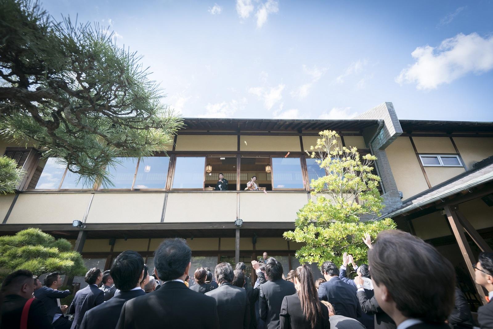 香川県高松市の小さな結婚式相談カウンターマリマリコンシェルジュのご紹介式場 弓絃葉での結婚式風景